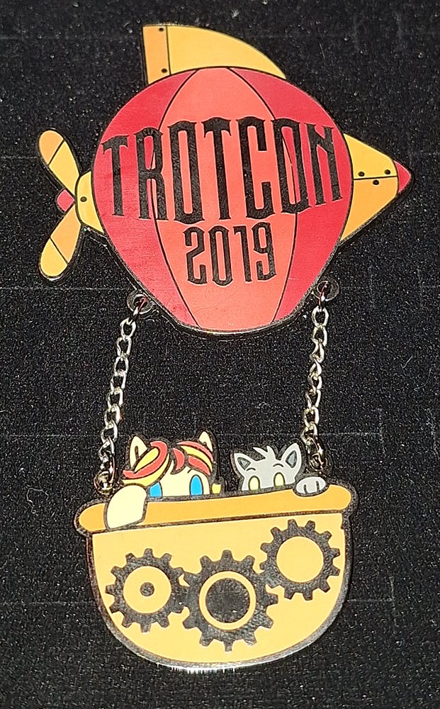 Steampunk Air Balloon Pin - 2019