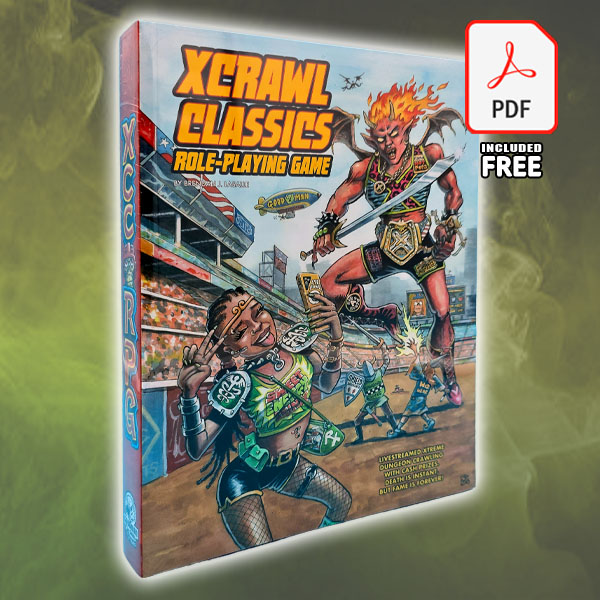 Xcrawl Classics Core Rulebook SC (Print+PDF)