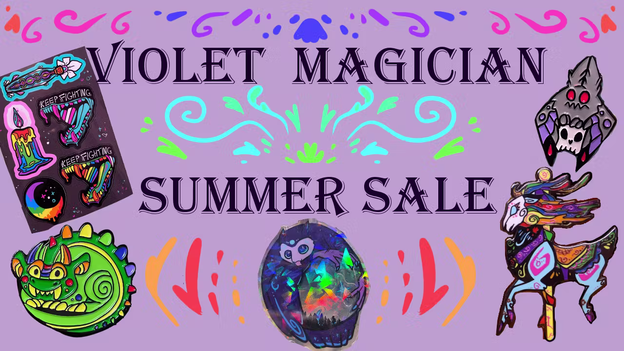 Violet Magician summer sale