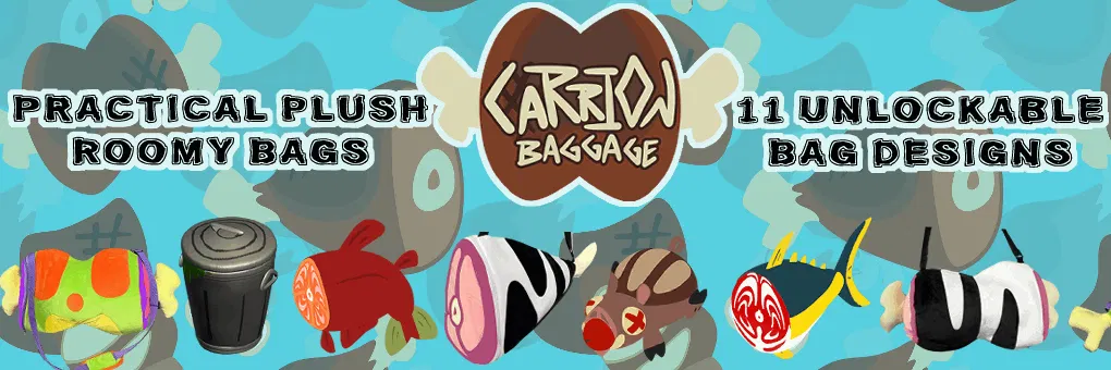 Carrion Baggage - Protein Packed Plush Bags