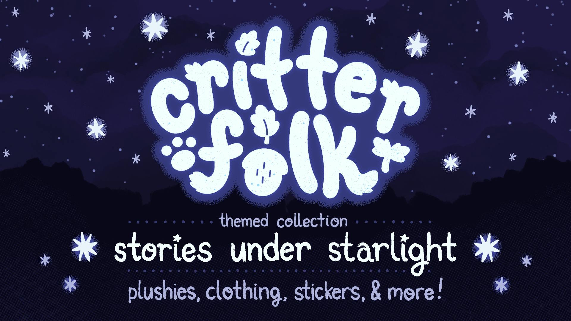 Critterfolk Plushies - Stories Under Starlight