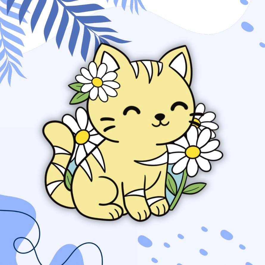 Petals & Paws Pin