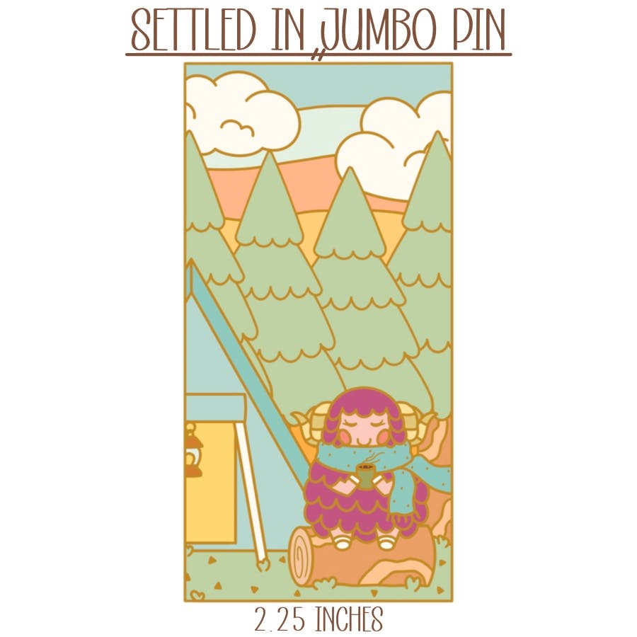 Settled In Jumbo Pin