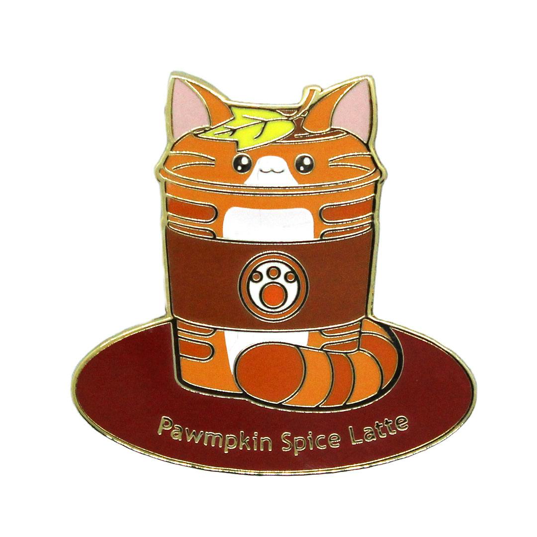 Pawmpkin Spice Latte Pin