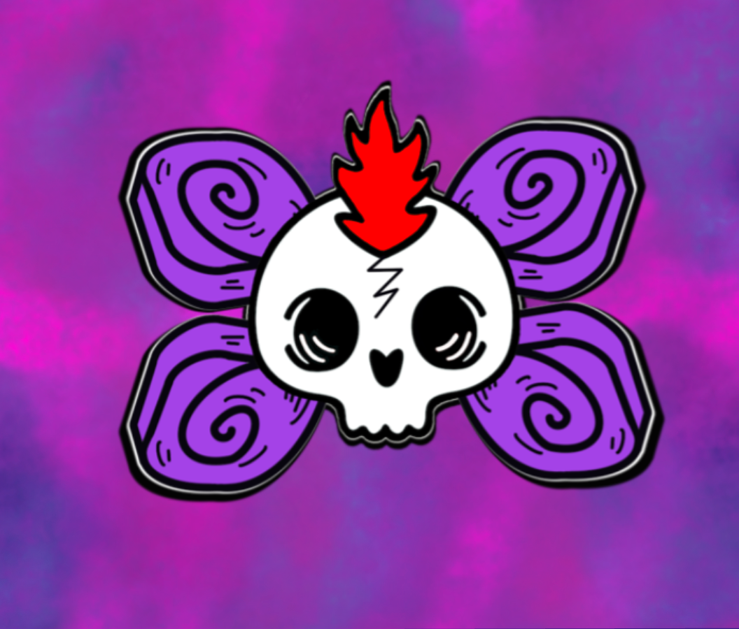 Punk Cookie Hard Enamel Pin