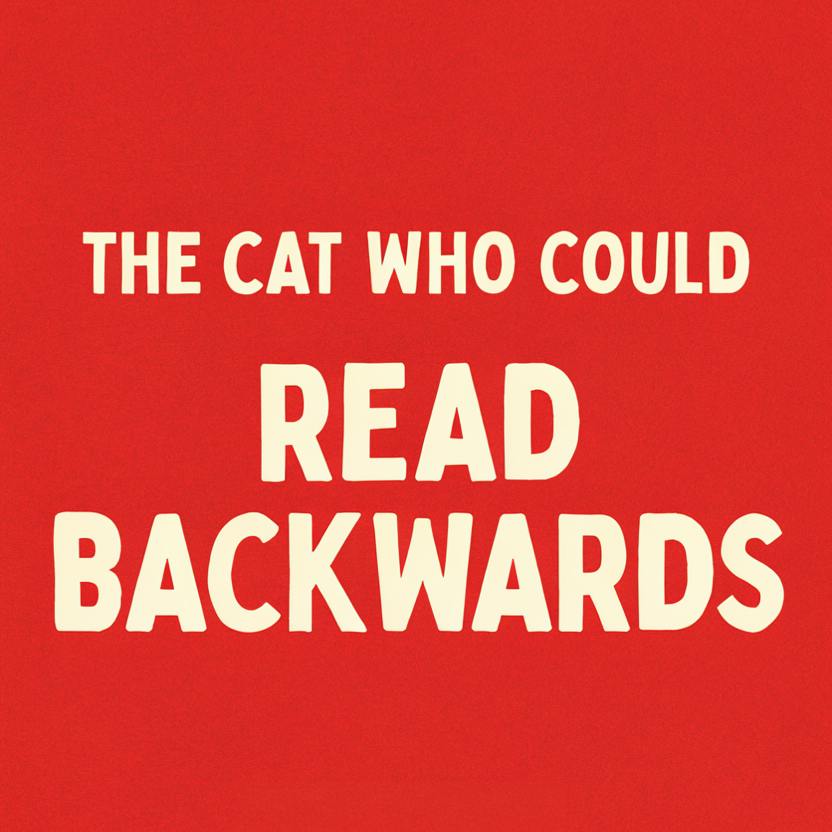 #5: The Cat Who Could Read Backwards