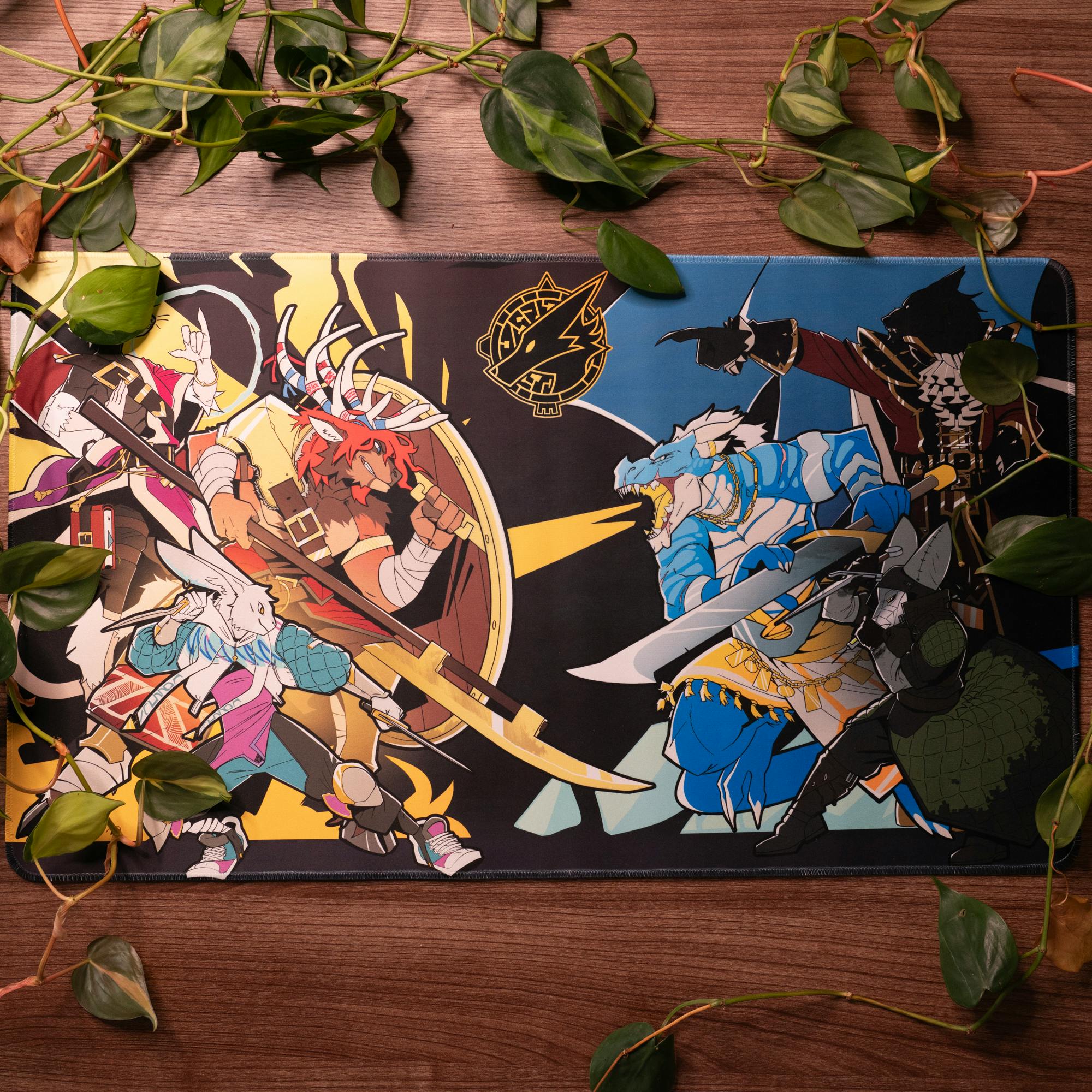 Beast World Playmat: Good vs Evil