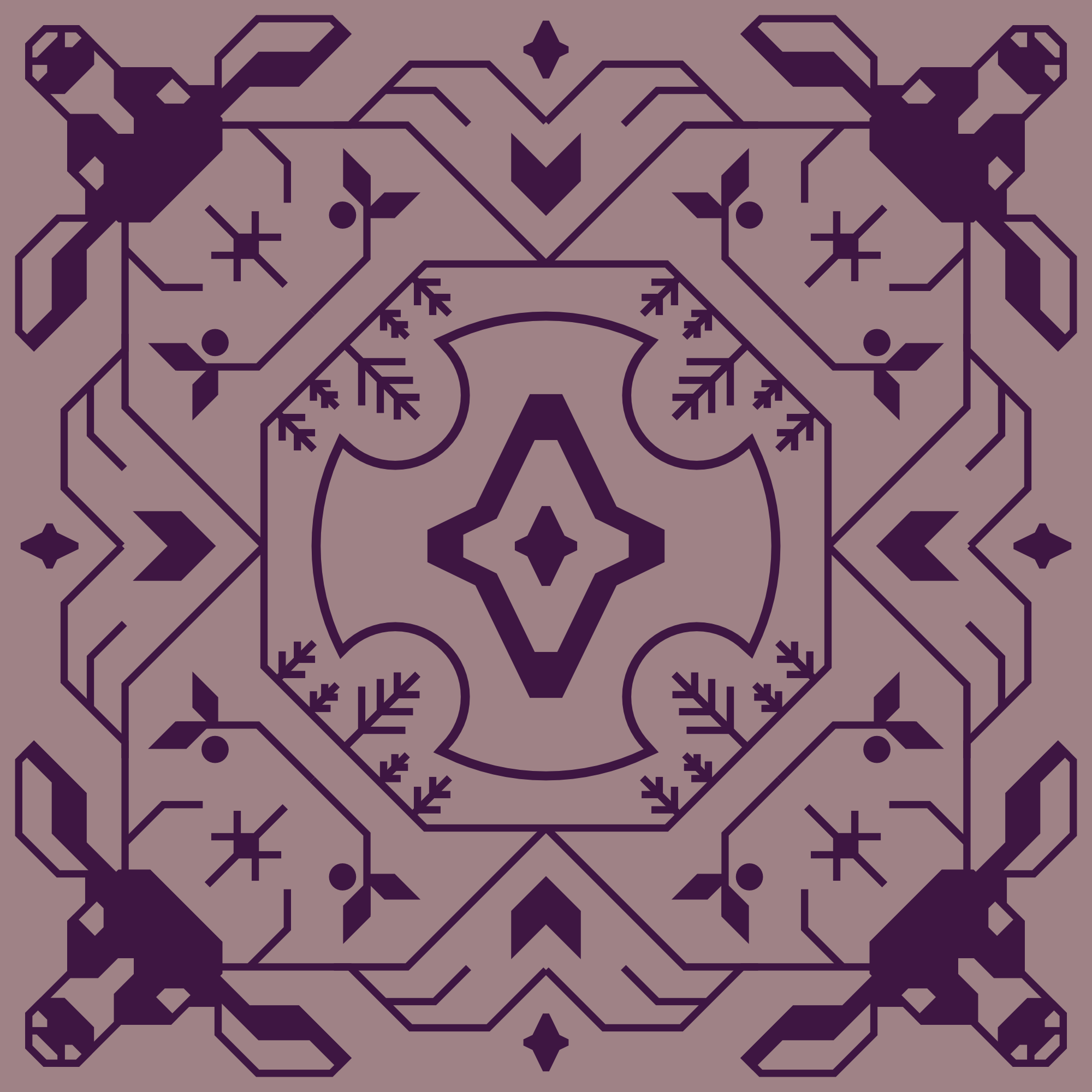 Deer bandana
