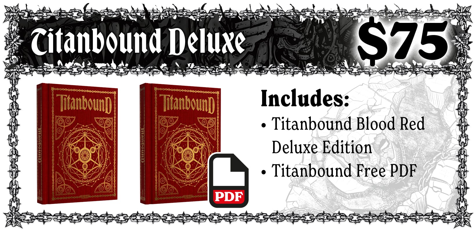 Titanbound Blood-Red Deluxe Edition + Free PDF