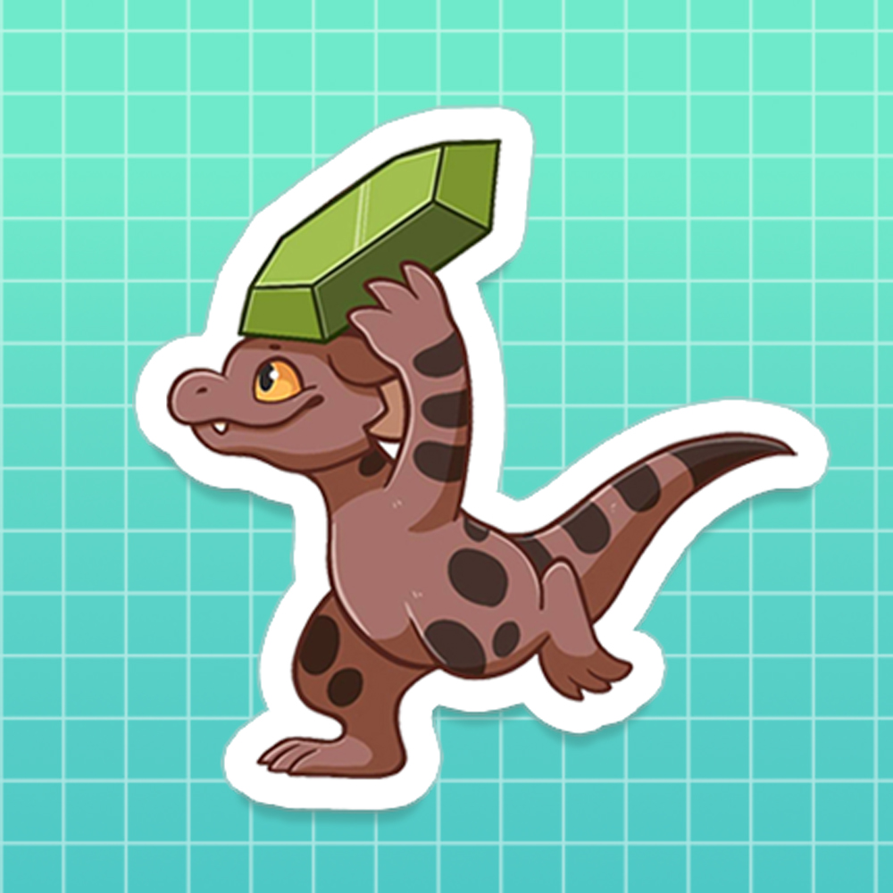 My Kobold Job Vinyl Sticker of Your Choice