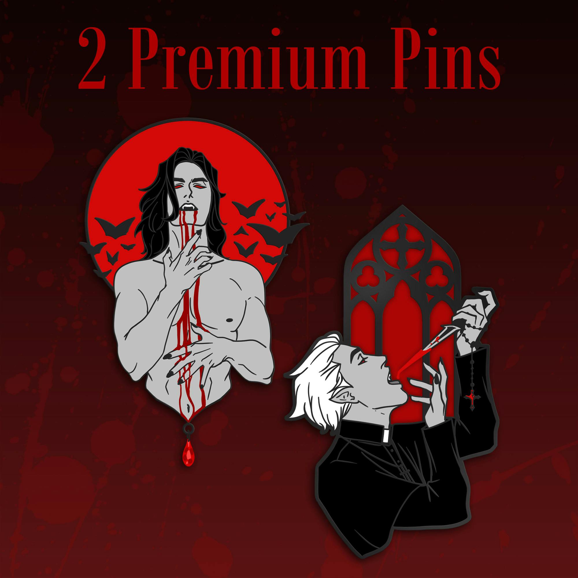 2 Premium Pins