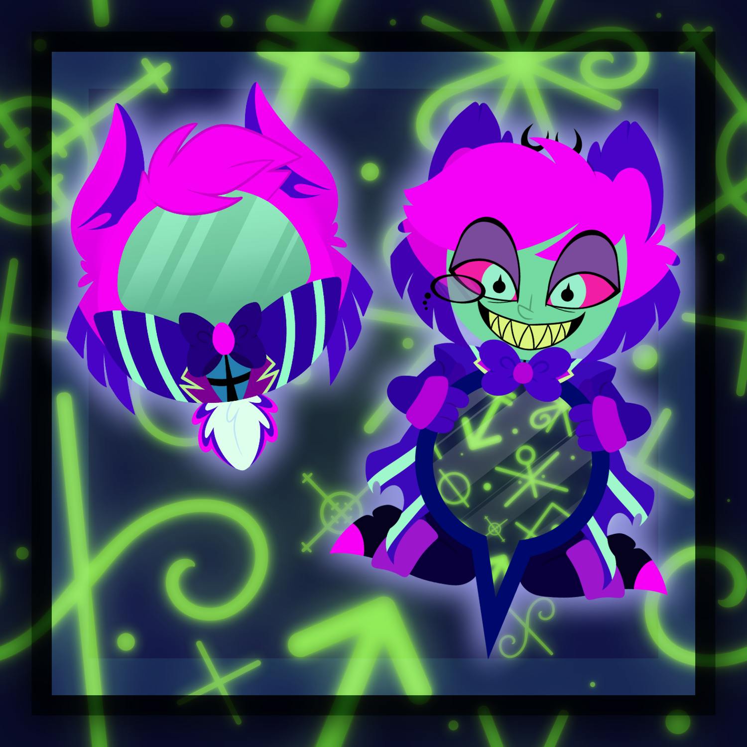 💚💜 [ NEON ALASTOR BUNDLE !! ] 💜💚