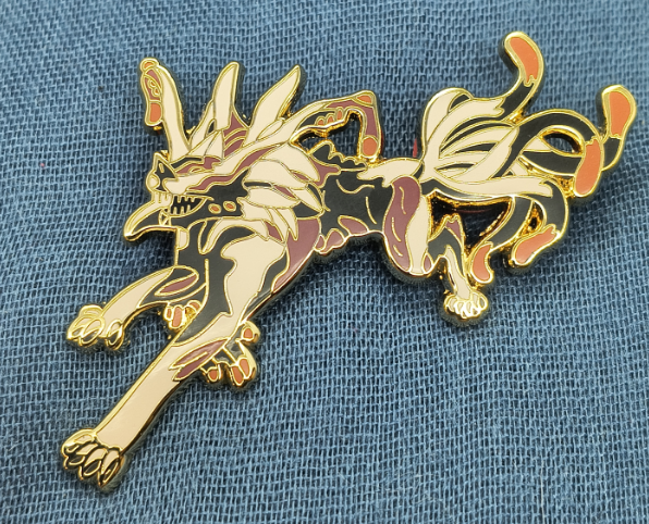 Waframe inspired Vulpaphyla sly pin