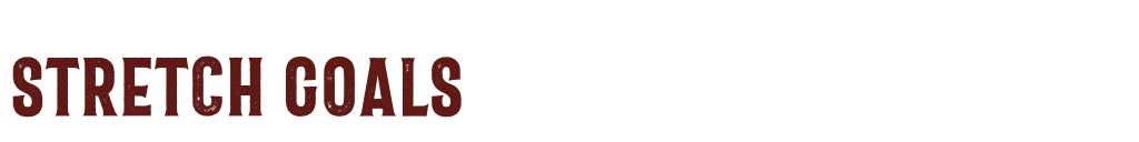 A banner reading: Stretch goals