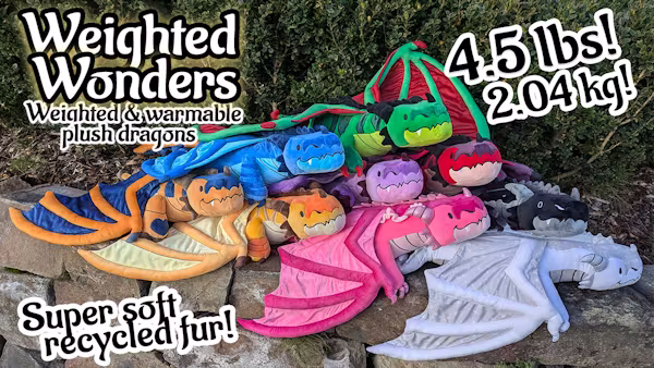 Weighted Wonders - Weighted & Warmable Dragon Plush