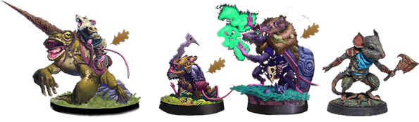 Whisker Warriors Mini Set
