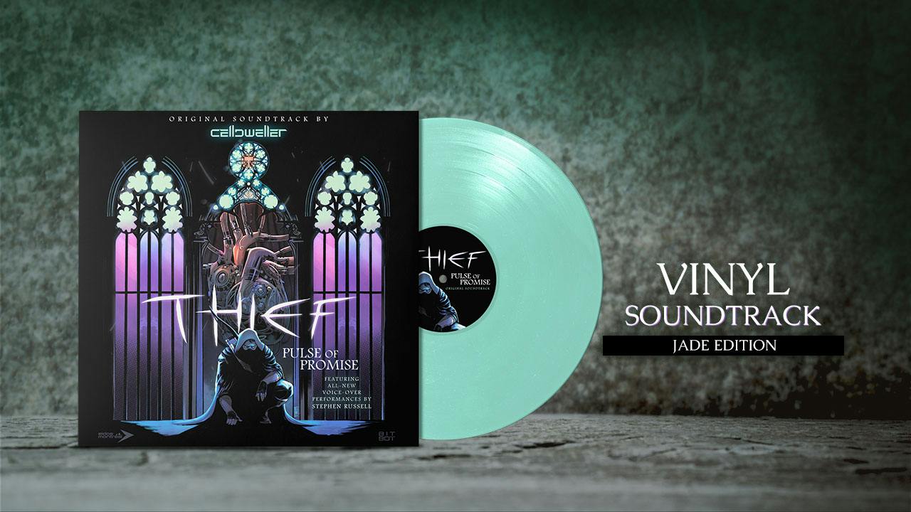 Colored Vinyl Soundtrack – Jade Edition (Teal Vinyl) – Celldweller