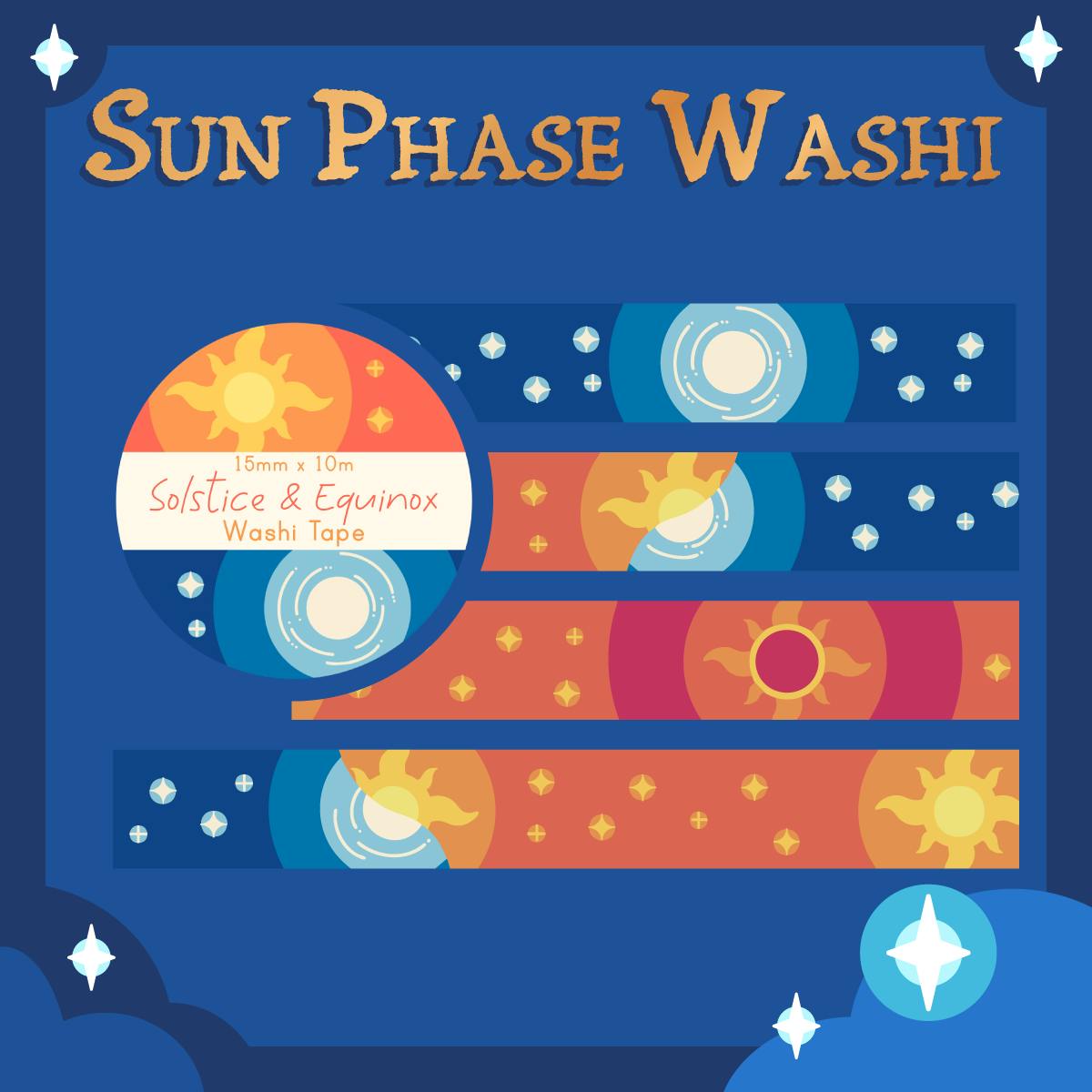Solstice & Equinox Washi Tape 