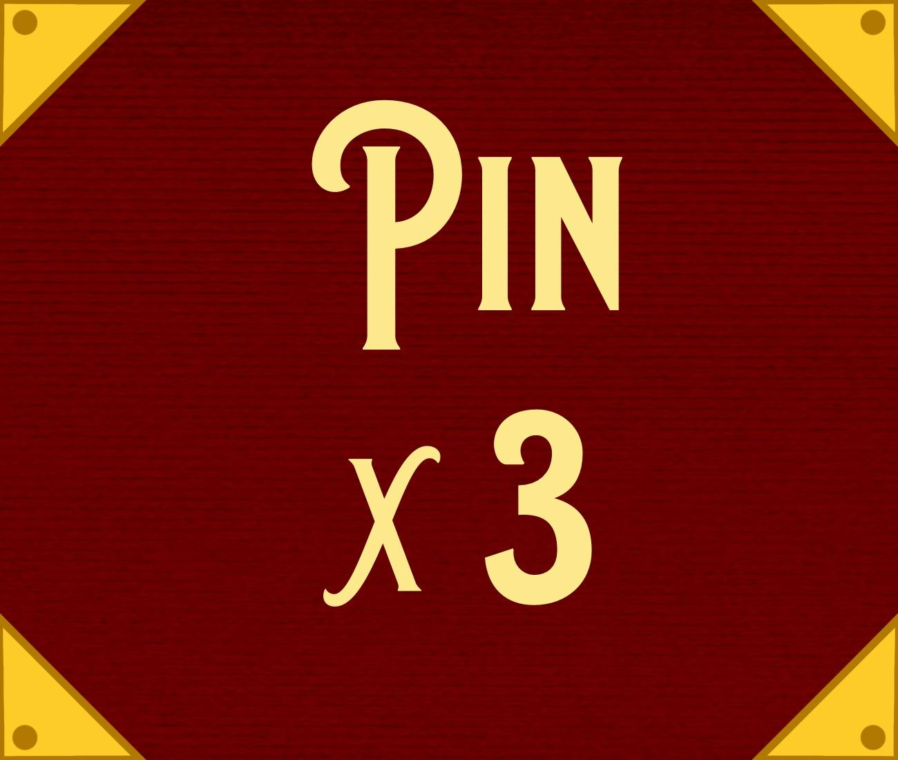 x3 Pins