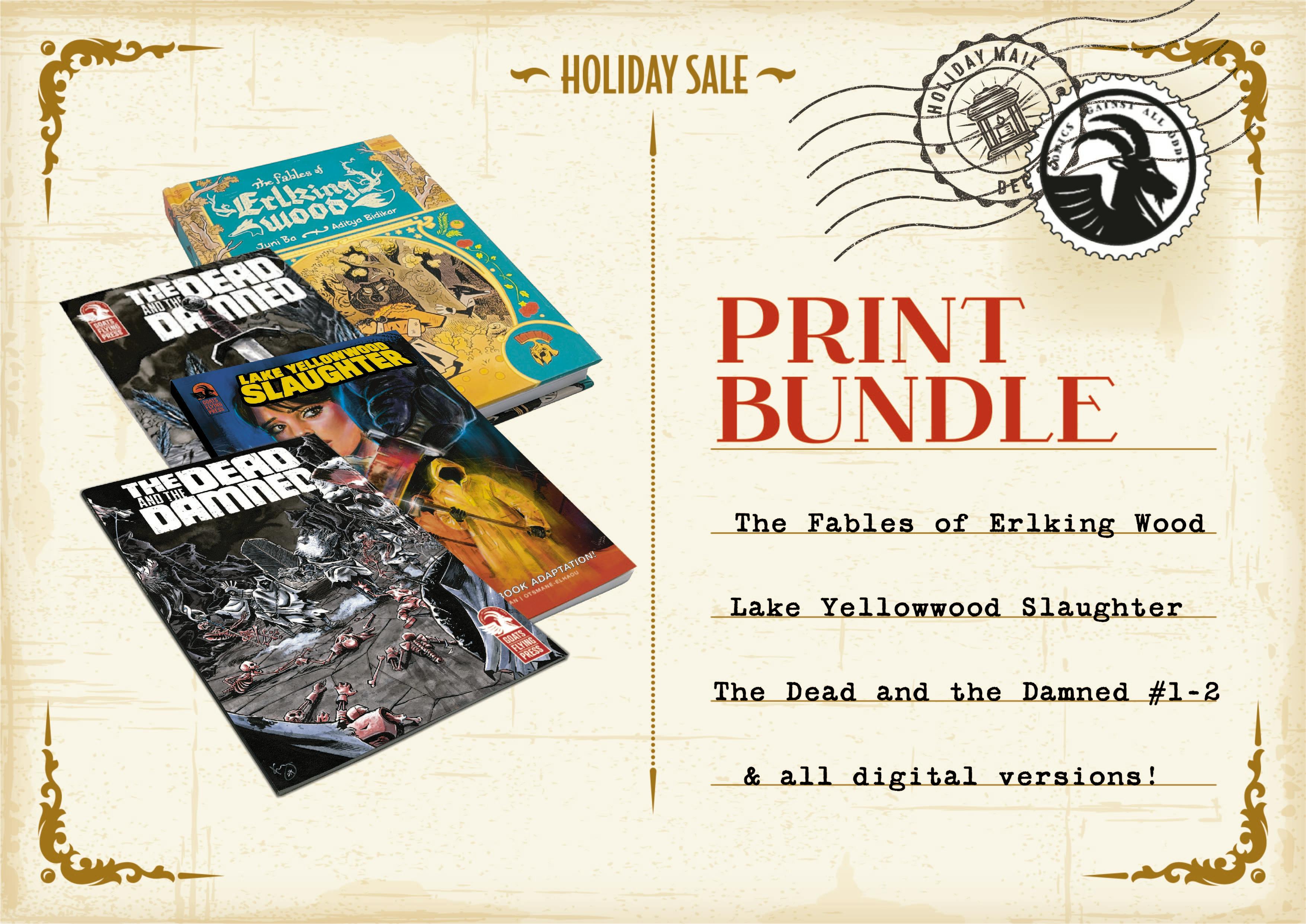 Goats Flying Press 2025 Holiday Bundle (Print)