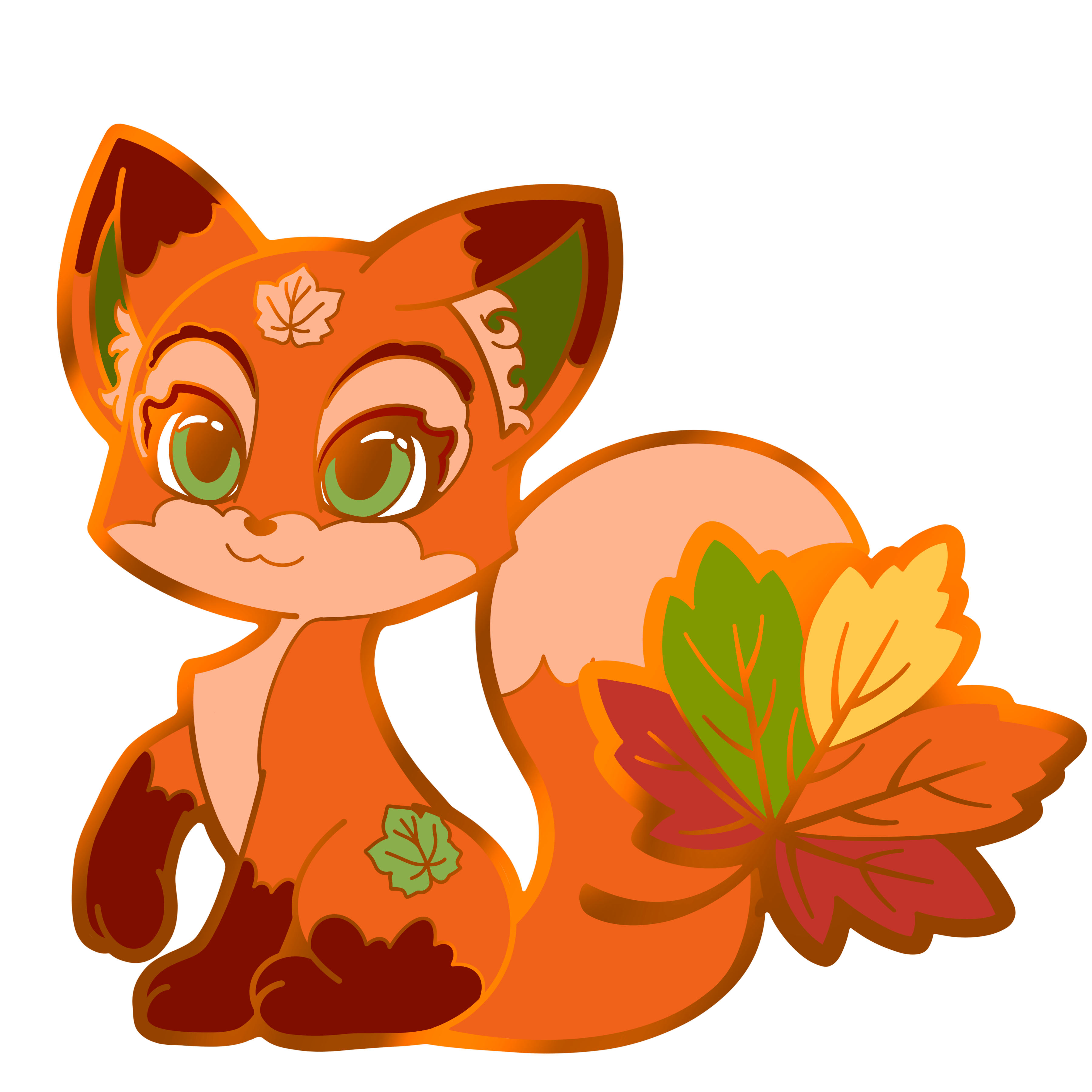 Sweet Snuggle Dreamers Enamel Pin - Maple