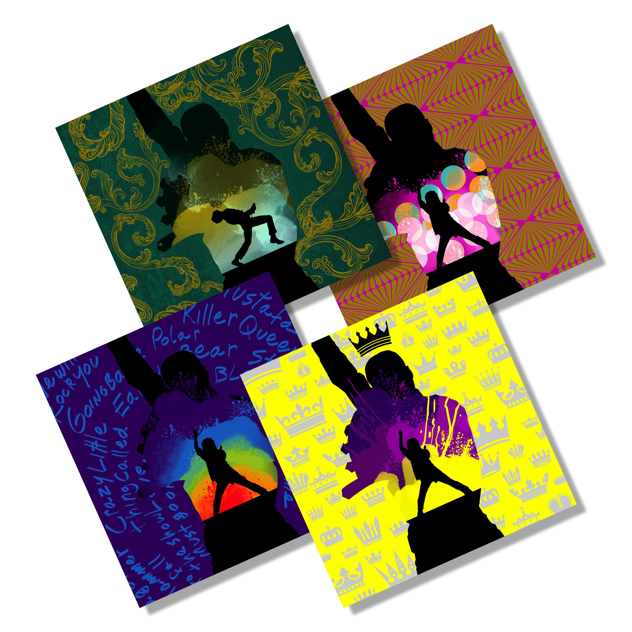 Queen Mixprint Poster