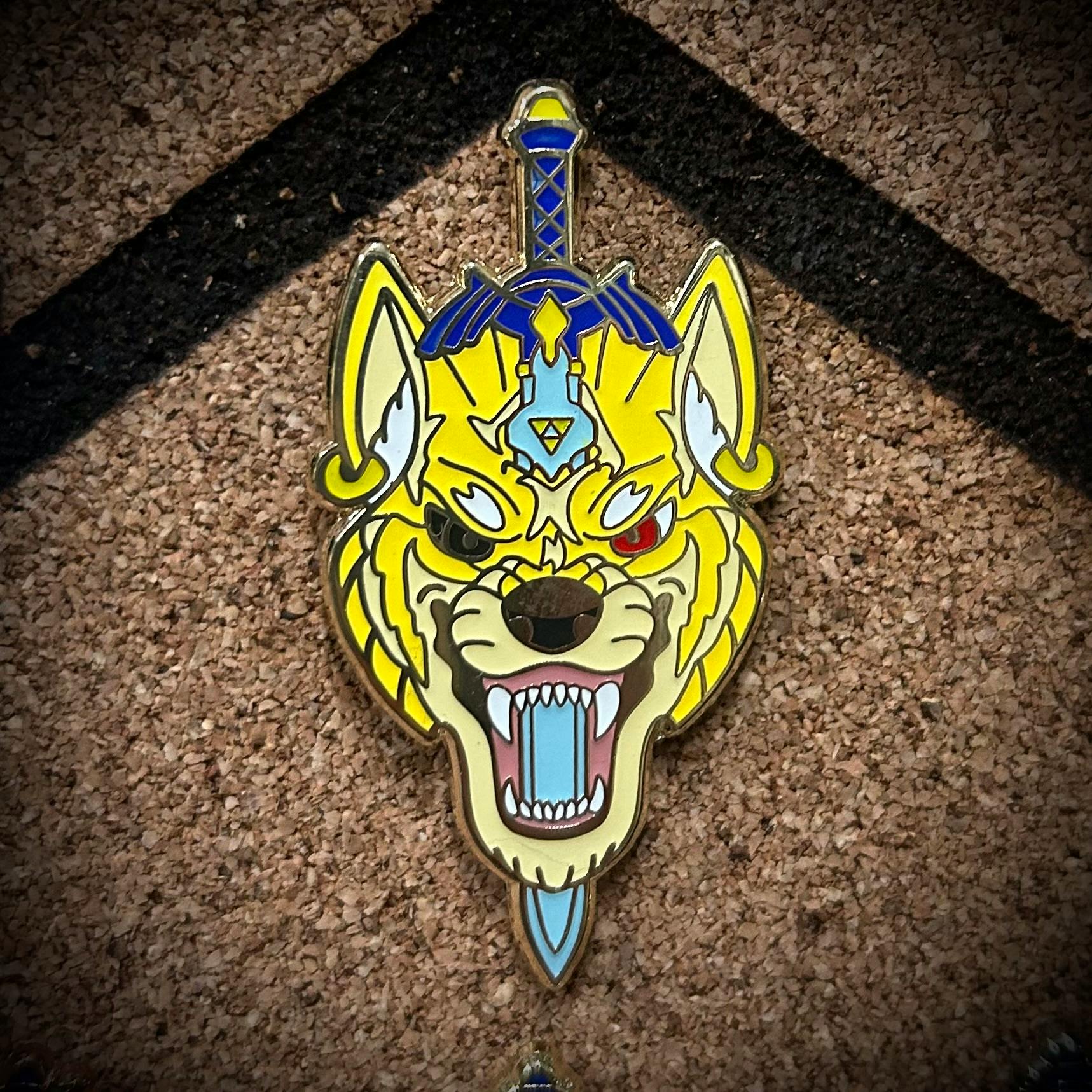 Enamel Pin: Hero's Shade Wolf