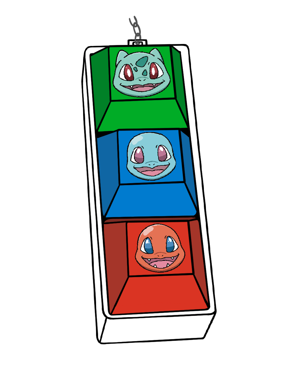 Keycap Clicker Keychain