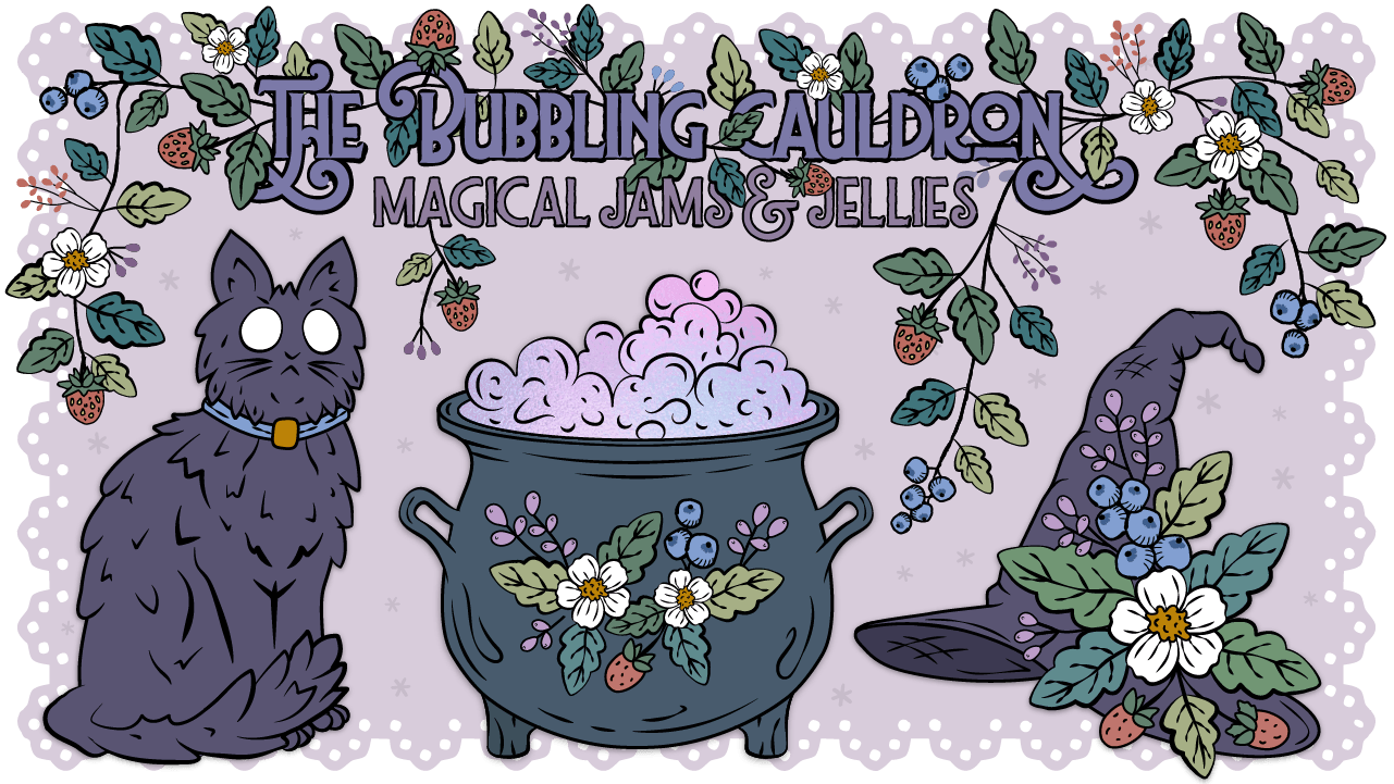 The Bubbling Cauldron: Magical Jams & Jellies