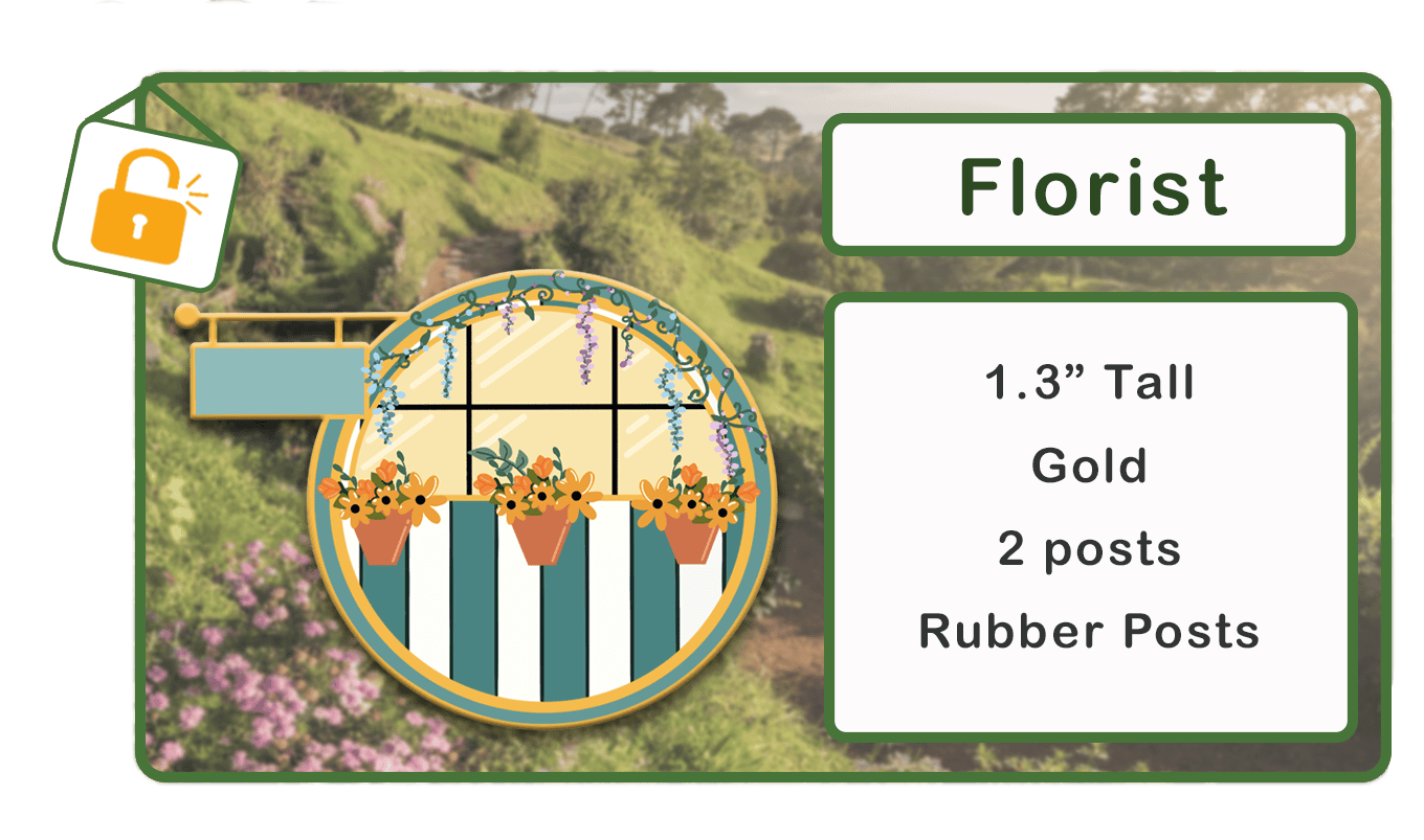 Flower Shop Door Unlocked!