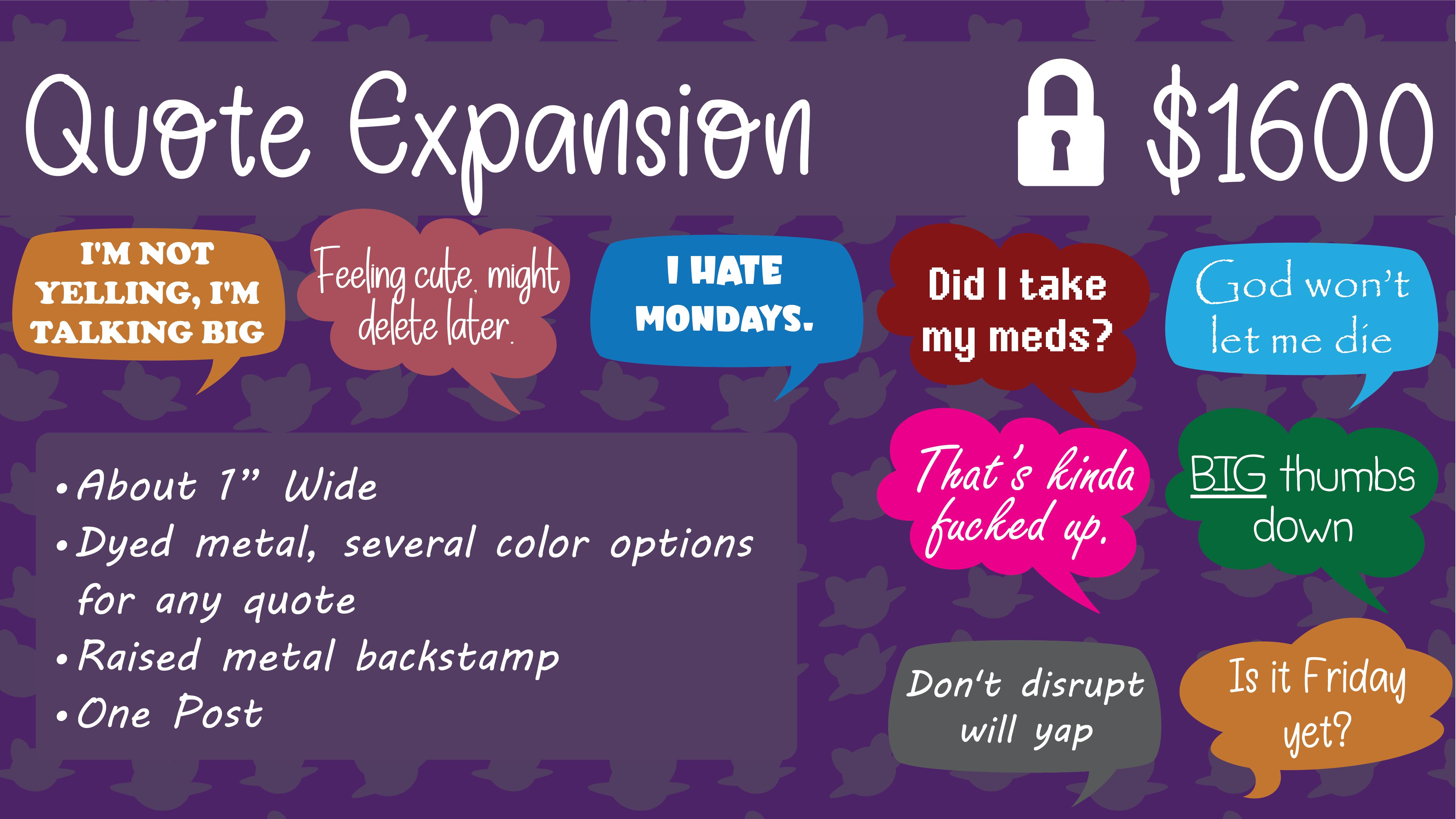 Unlock Expansion Quotes!