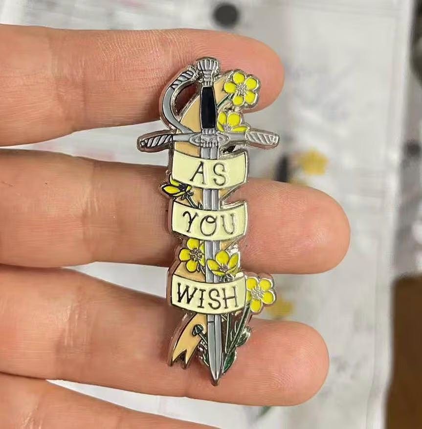 Enamel Pin: As You Wish