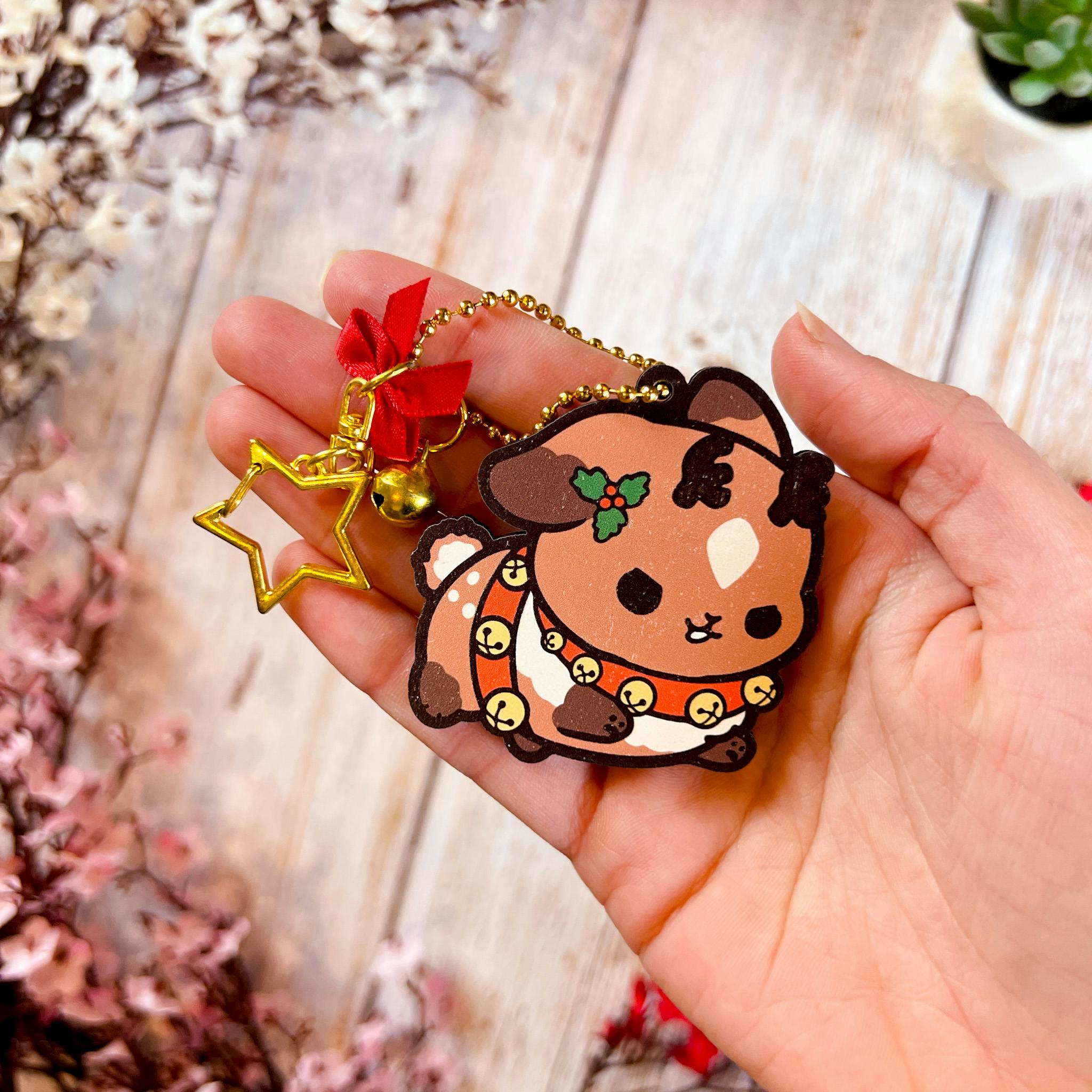 Comet Wooden Charm 