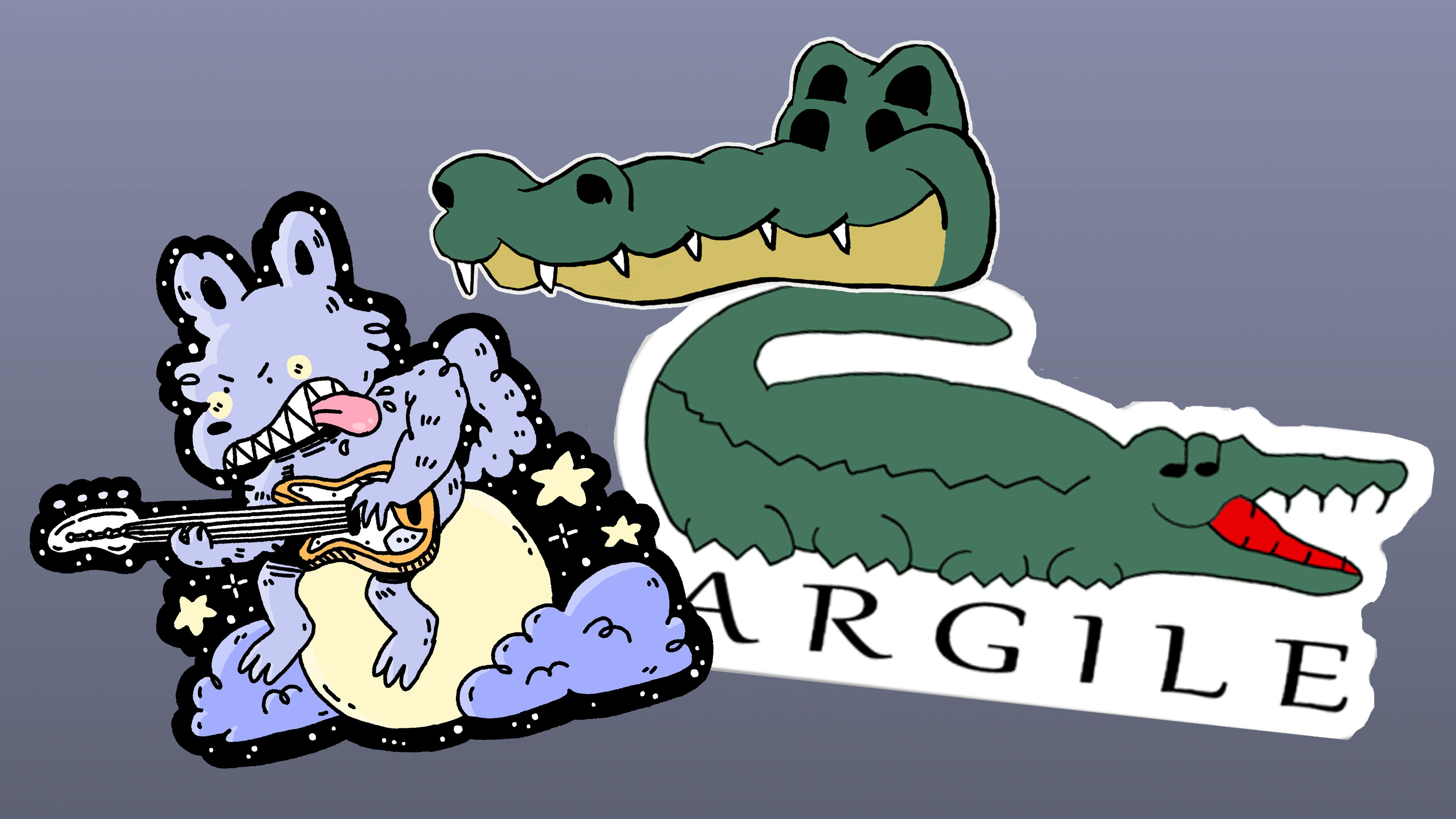 Argile and frenz sticker pack