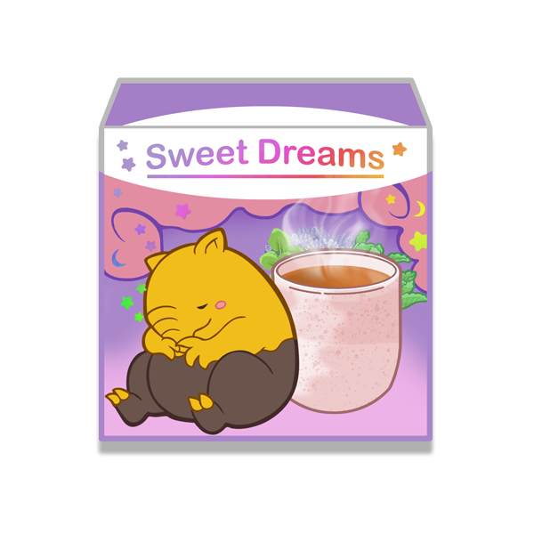 Sleepy tapir holographic sticker✨