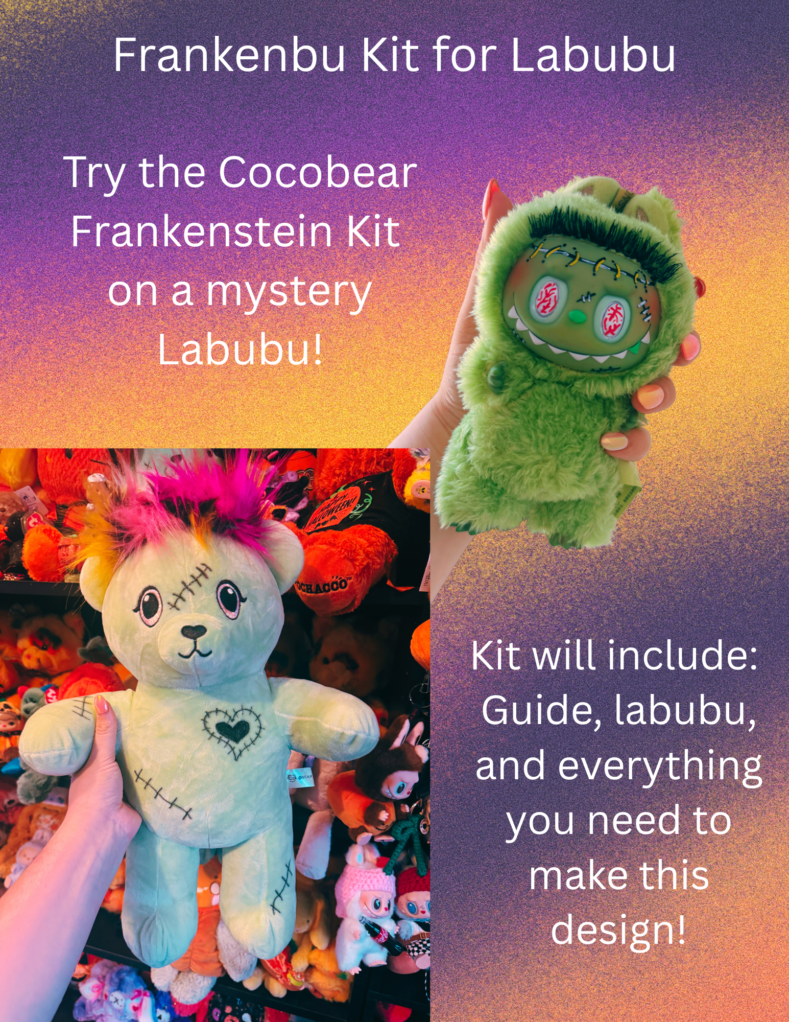 Frankenstein Kit for Labubu