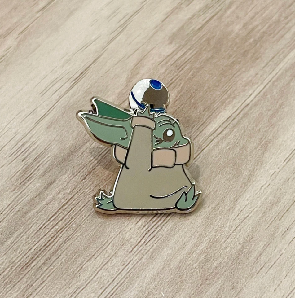 Runaway Baby Knob Pin
