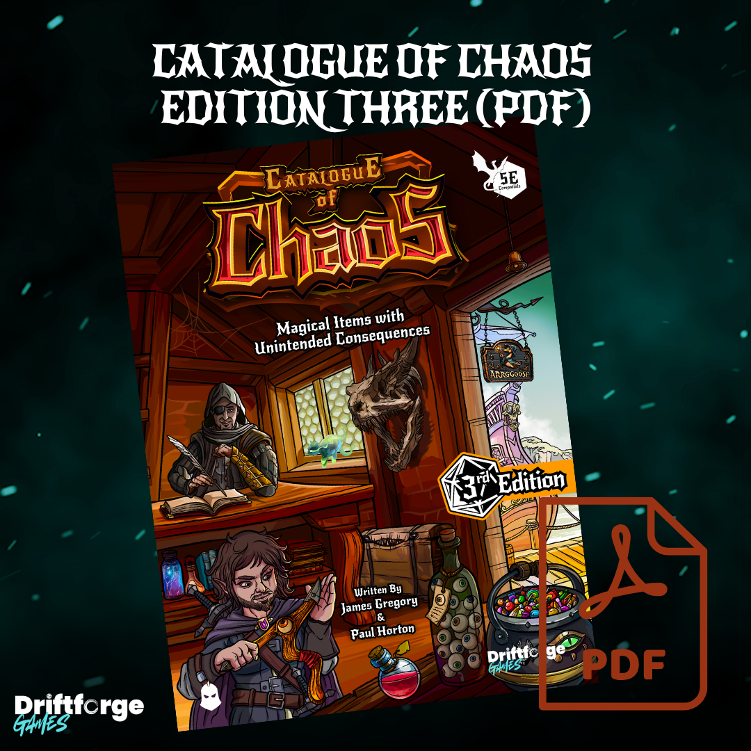 Catalogue of Chaos Edition Three (PDF)