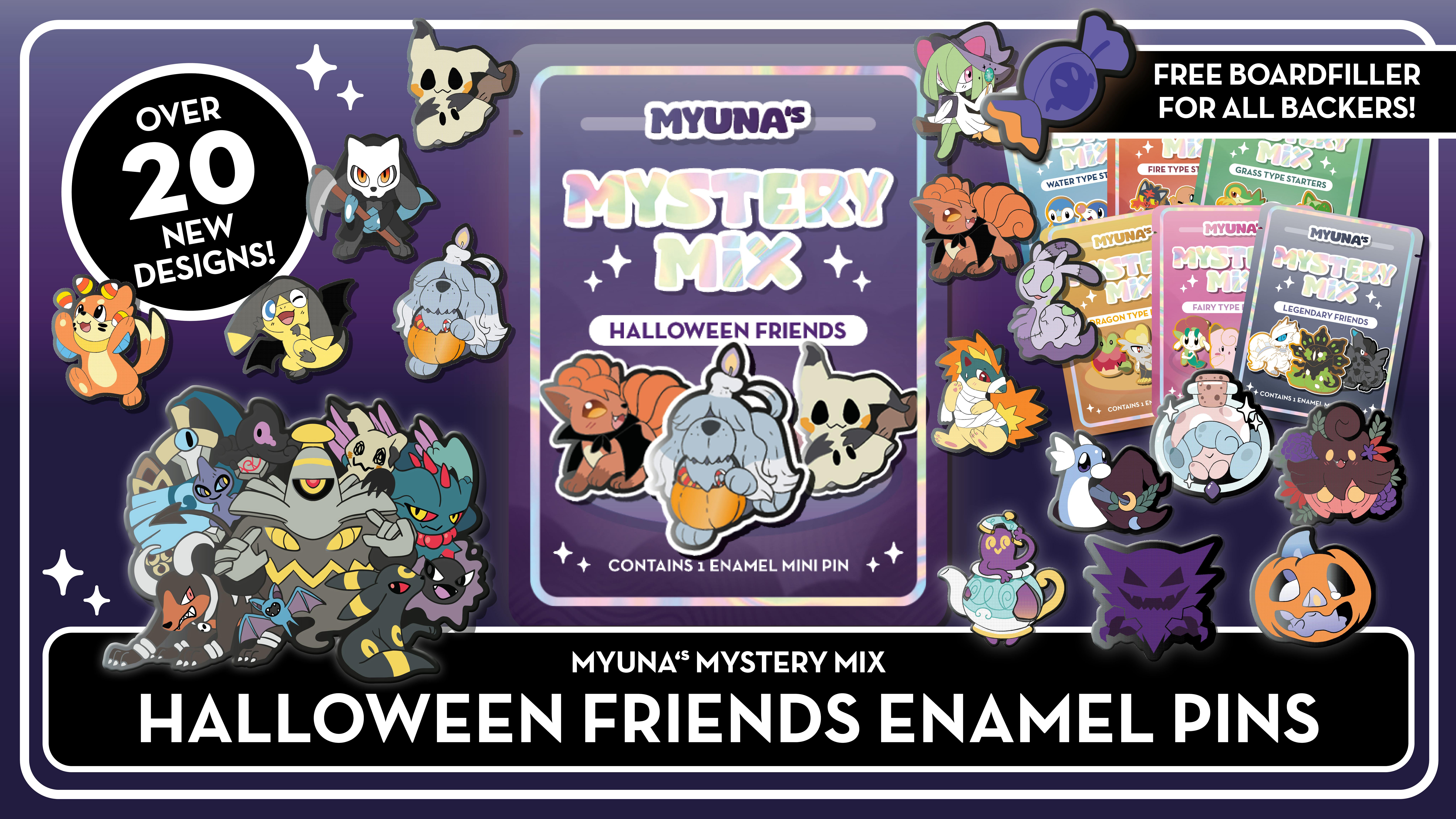 Myuna's Mystery Mix - Halloween Friends