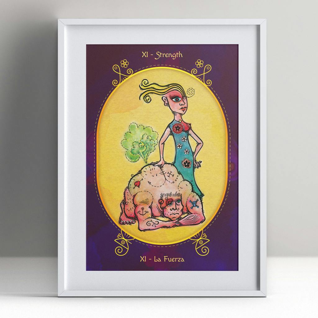 🖼️ Art Print: X Strength