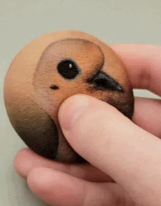 Plush pin 