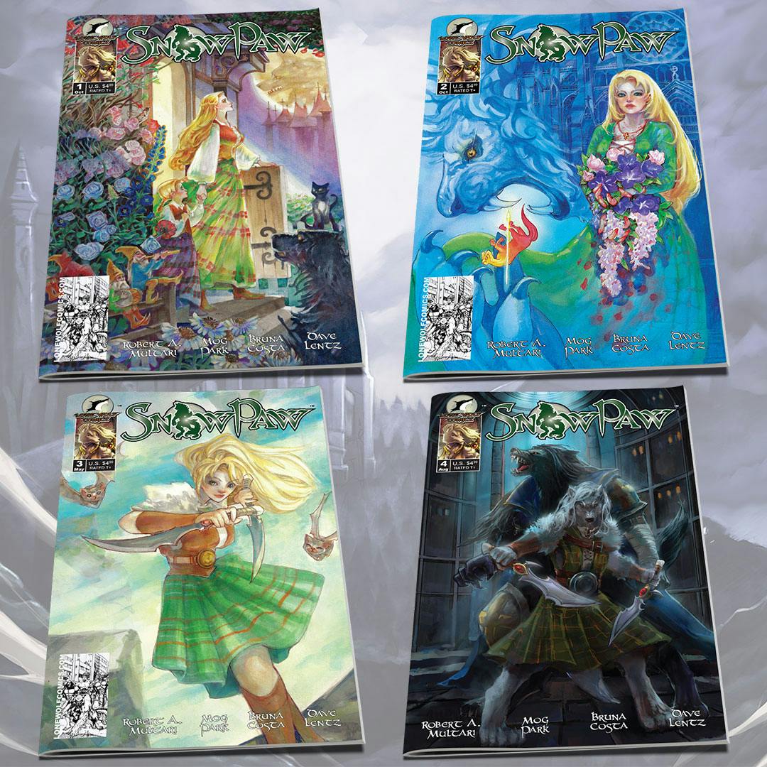 Snow Paw Standard Cover Print Collection