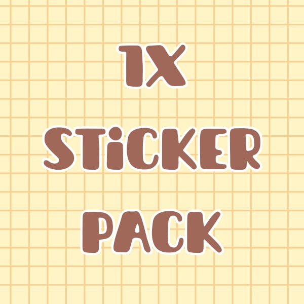 ✦ 1x Sticker pack ✦