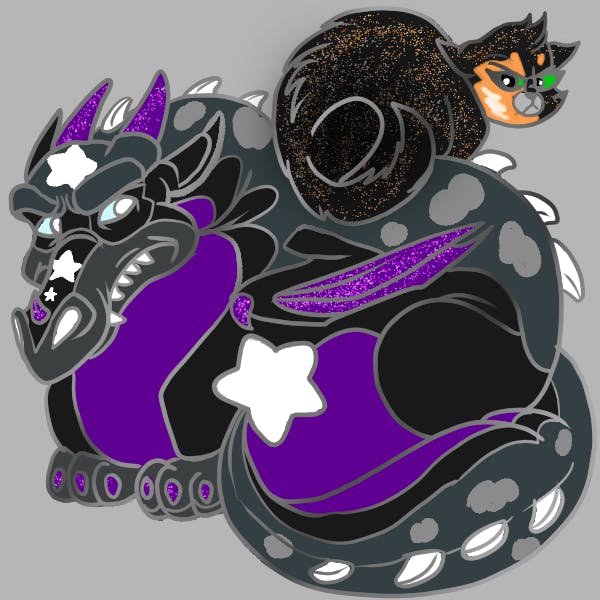 3” Exclusive Dark Dreams Pin