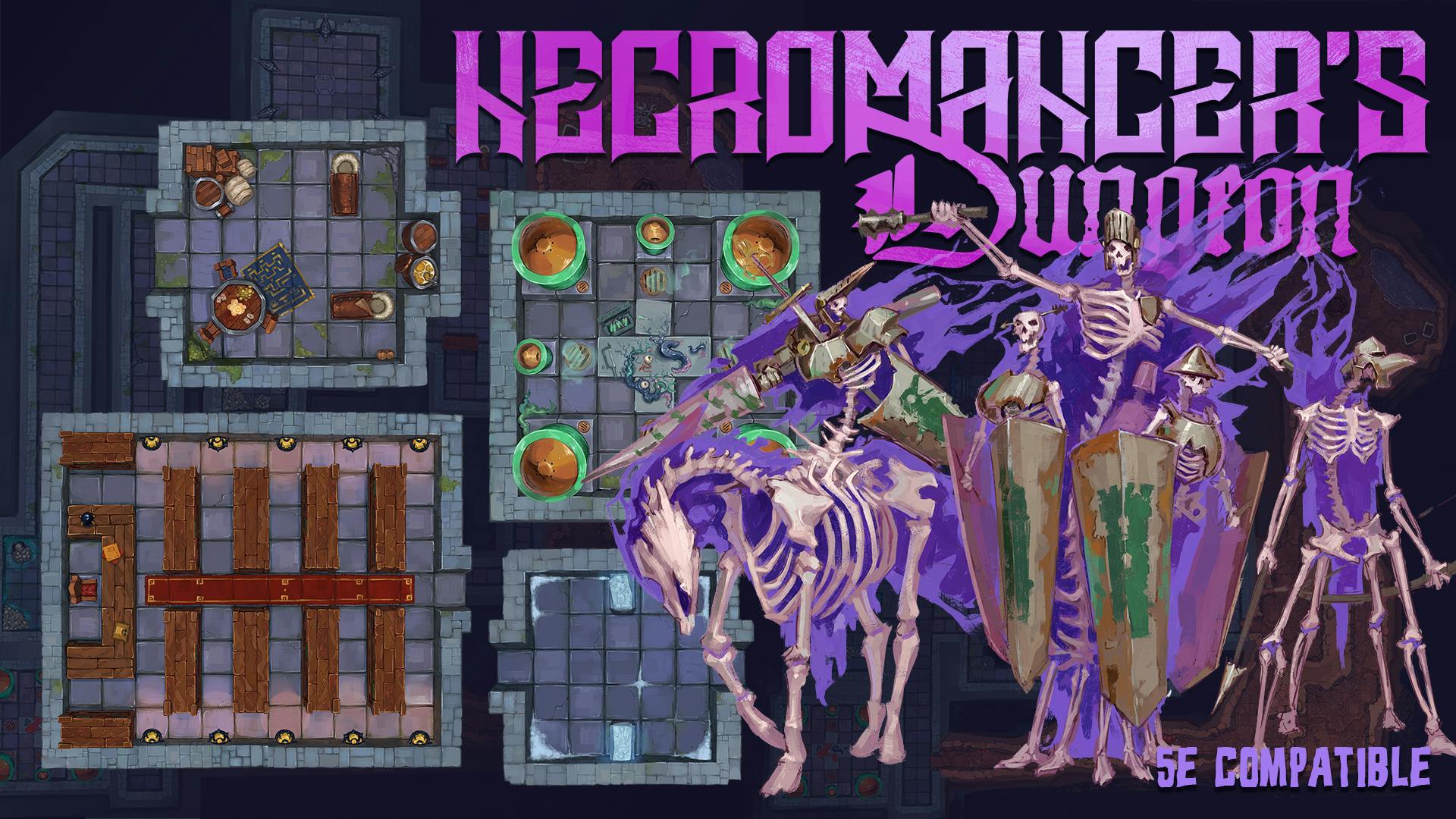 Necromancer's Dungeon – 5e Dungeon Crawl