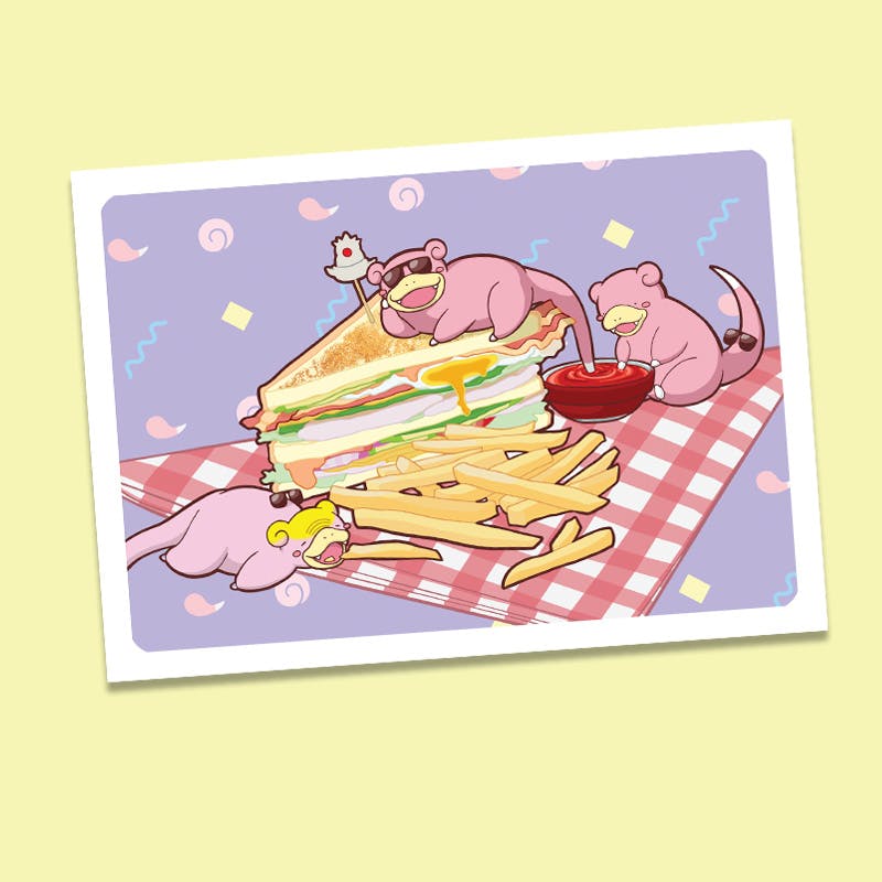Club Sandwich Mini Print