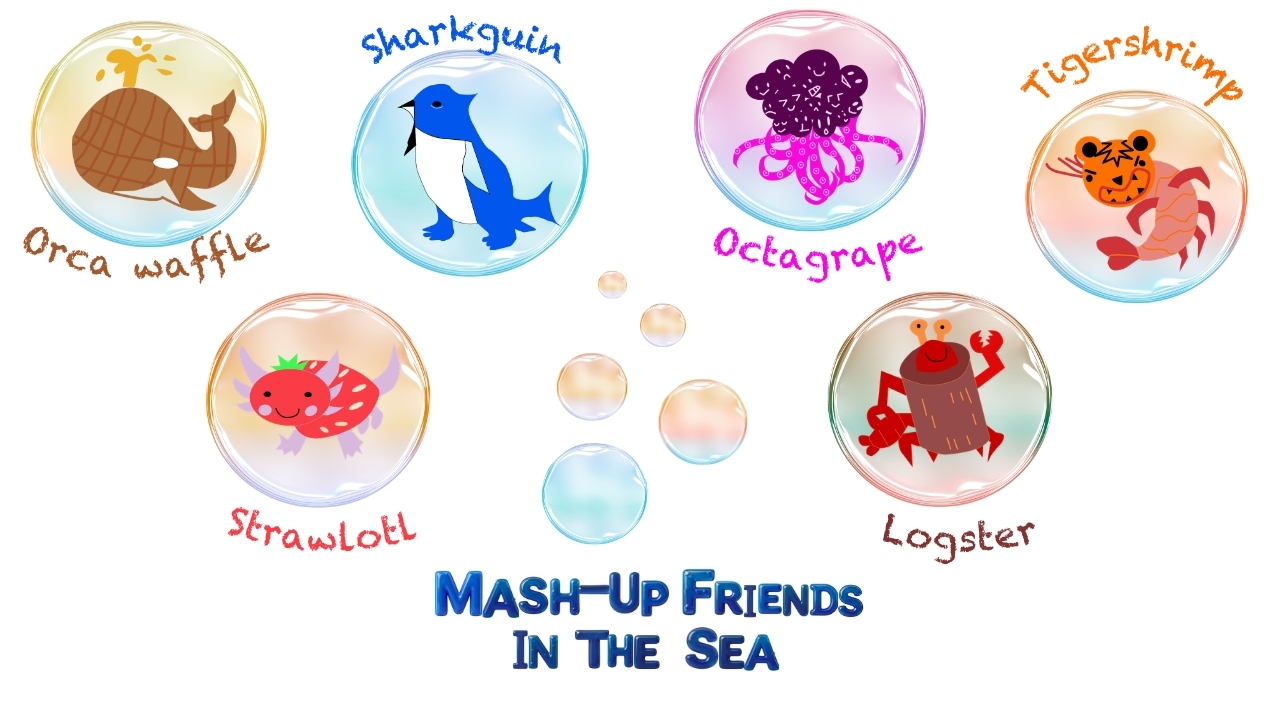 🌊 Mash-Up Friends In the Sea 🌊