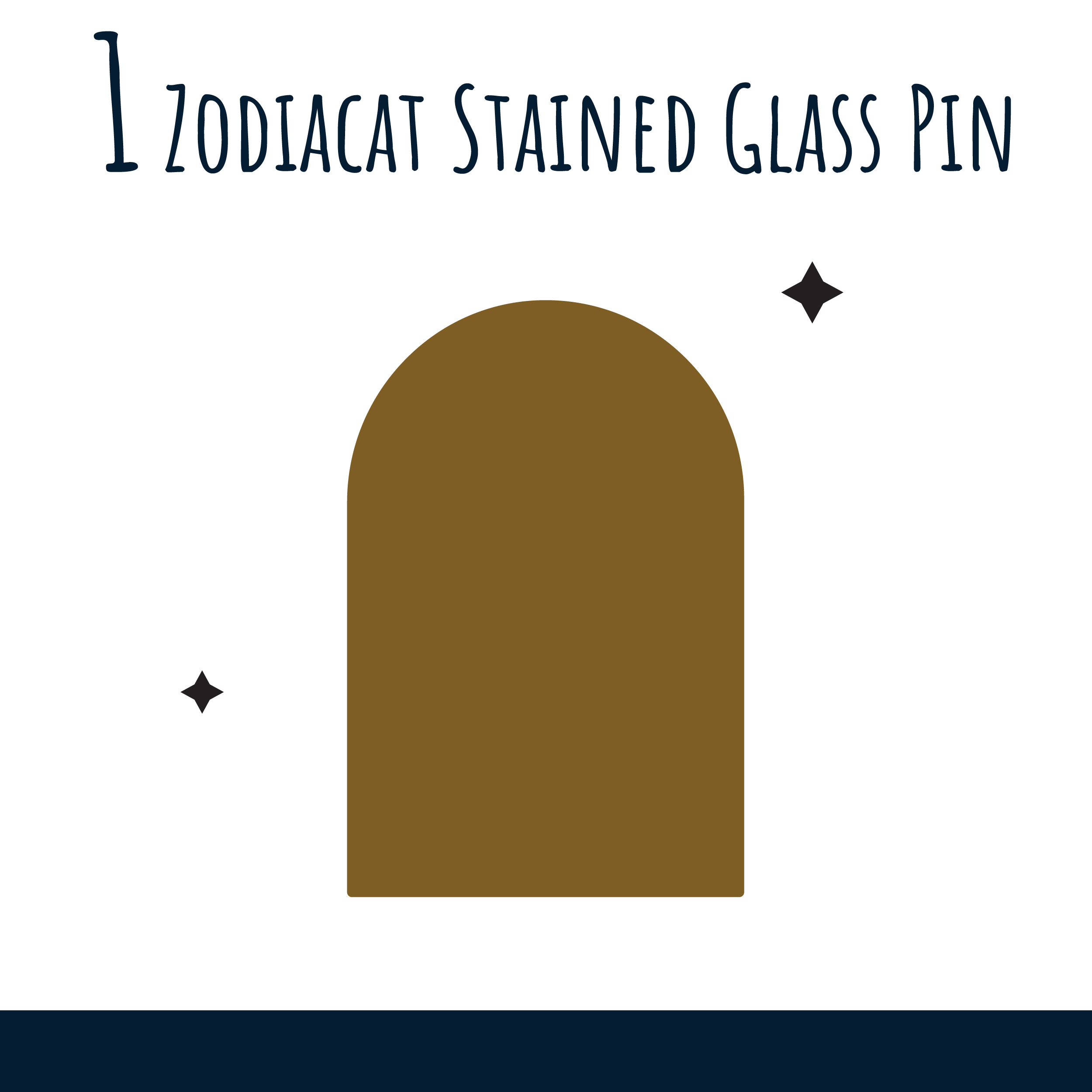 One Zodiacat Pin