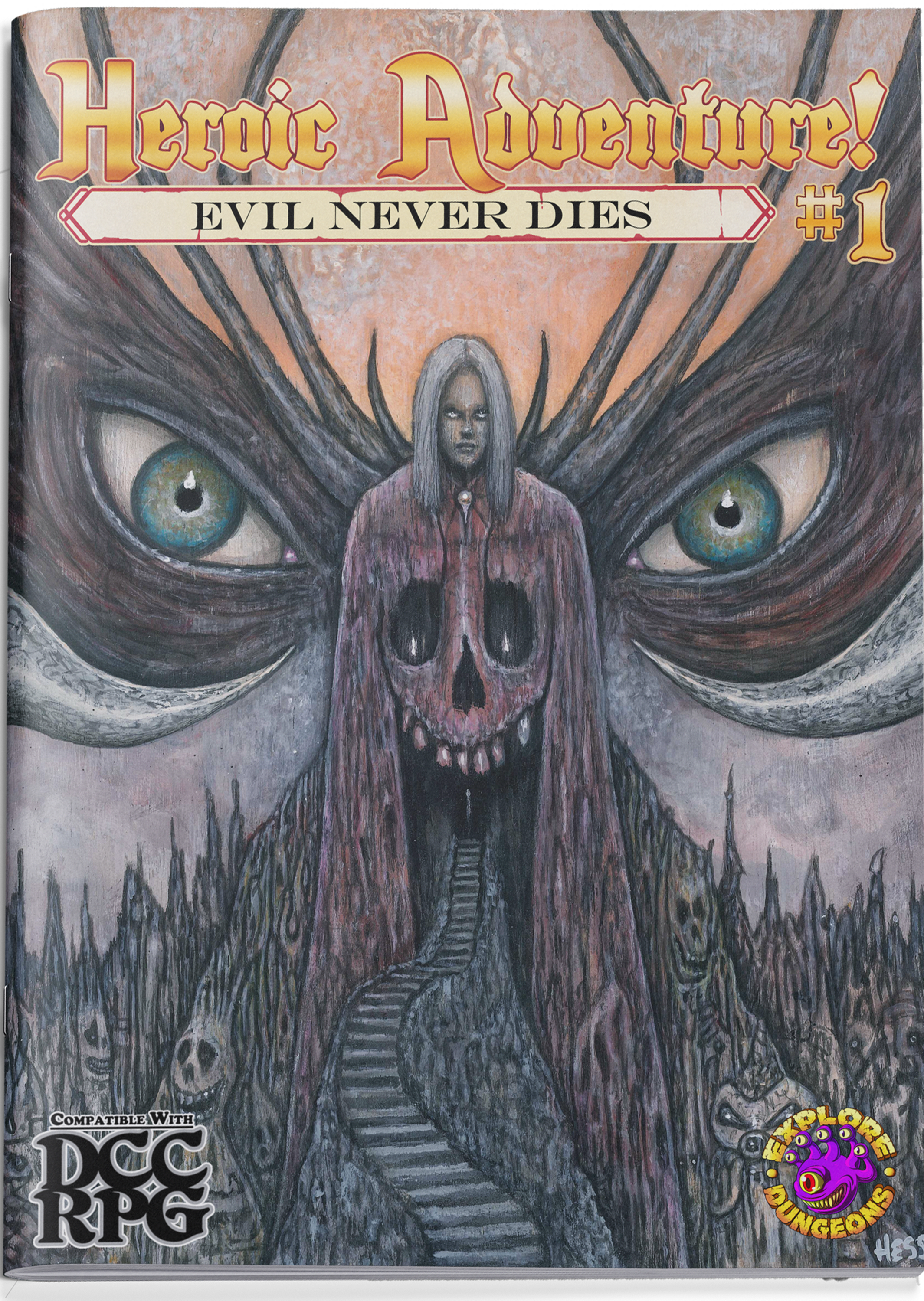 HA! #1 - Evil Never Dies (DCC RPG) - alt cover