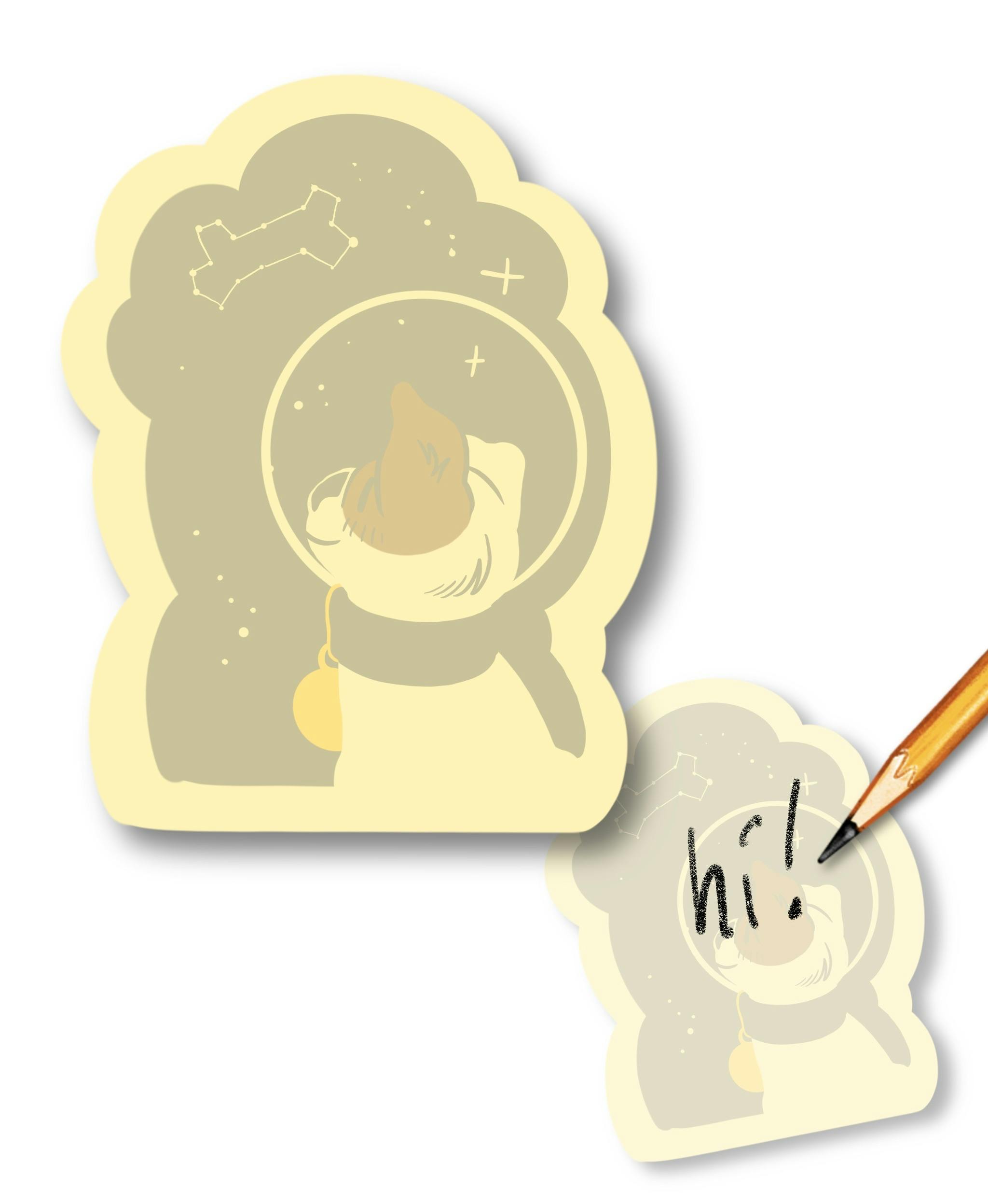 PINTOPIA 2025 - Laika Memo Pad